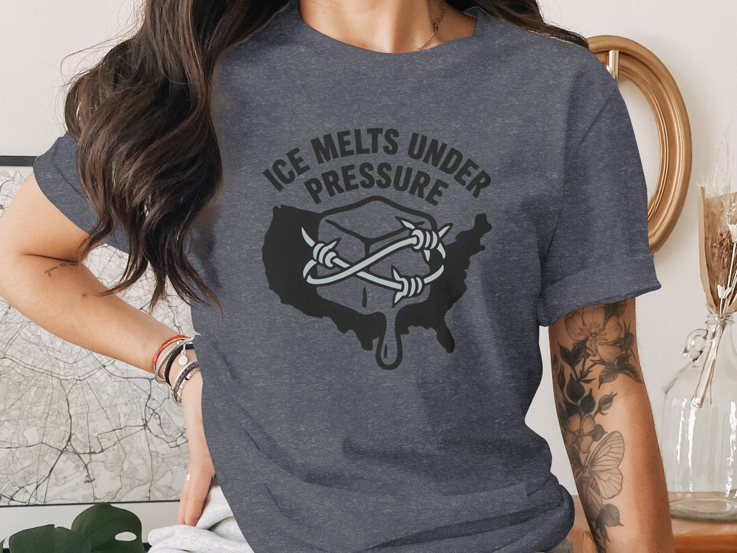Ice Melts Under Pressure Graphic T-shirt product