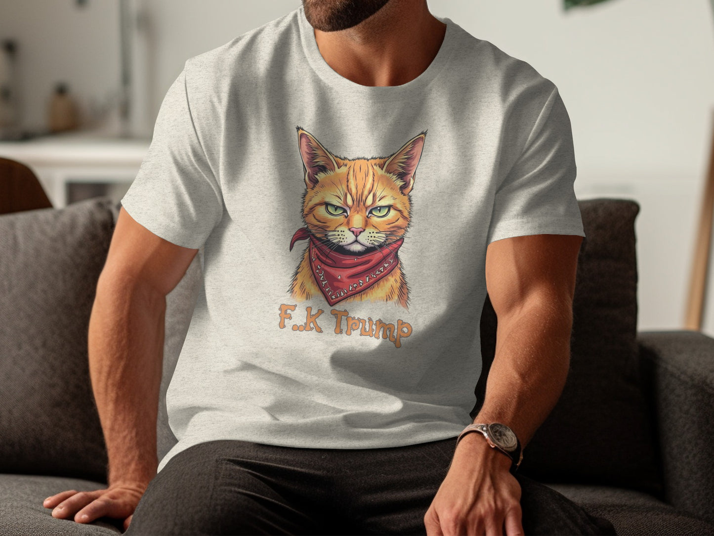 Funny Badass Cat Statement Graphic T-Shirt product