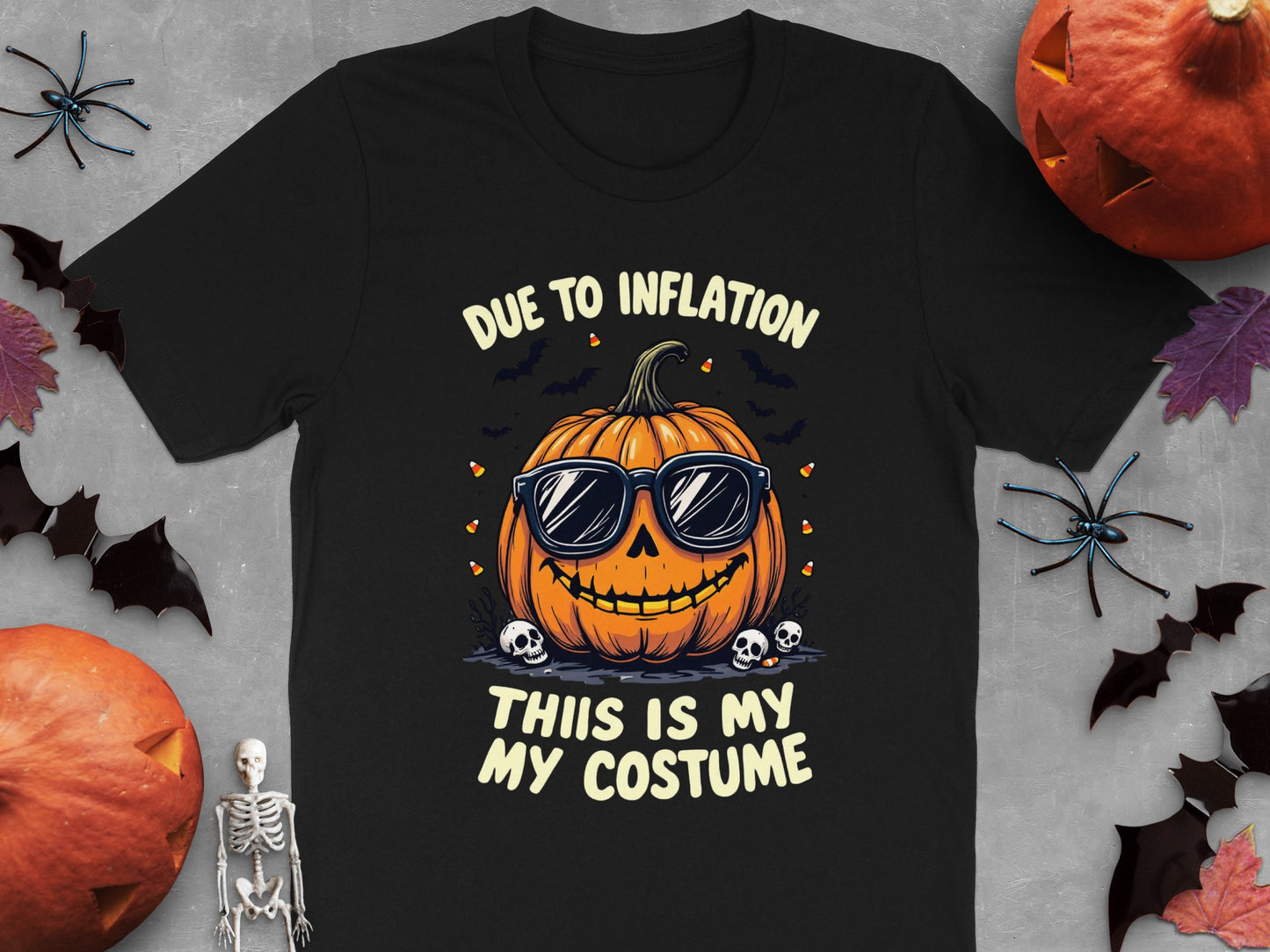 Due to Inflation Halloween My Costume T-shirt product