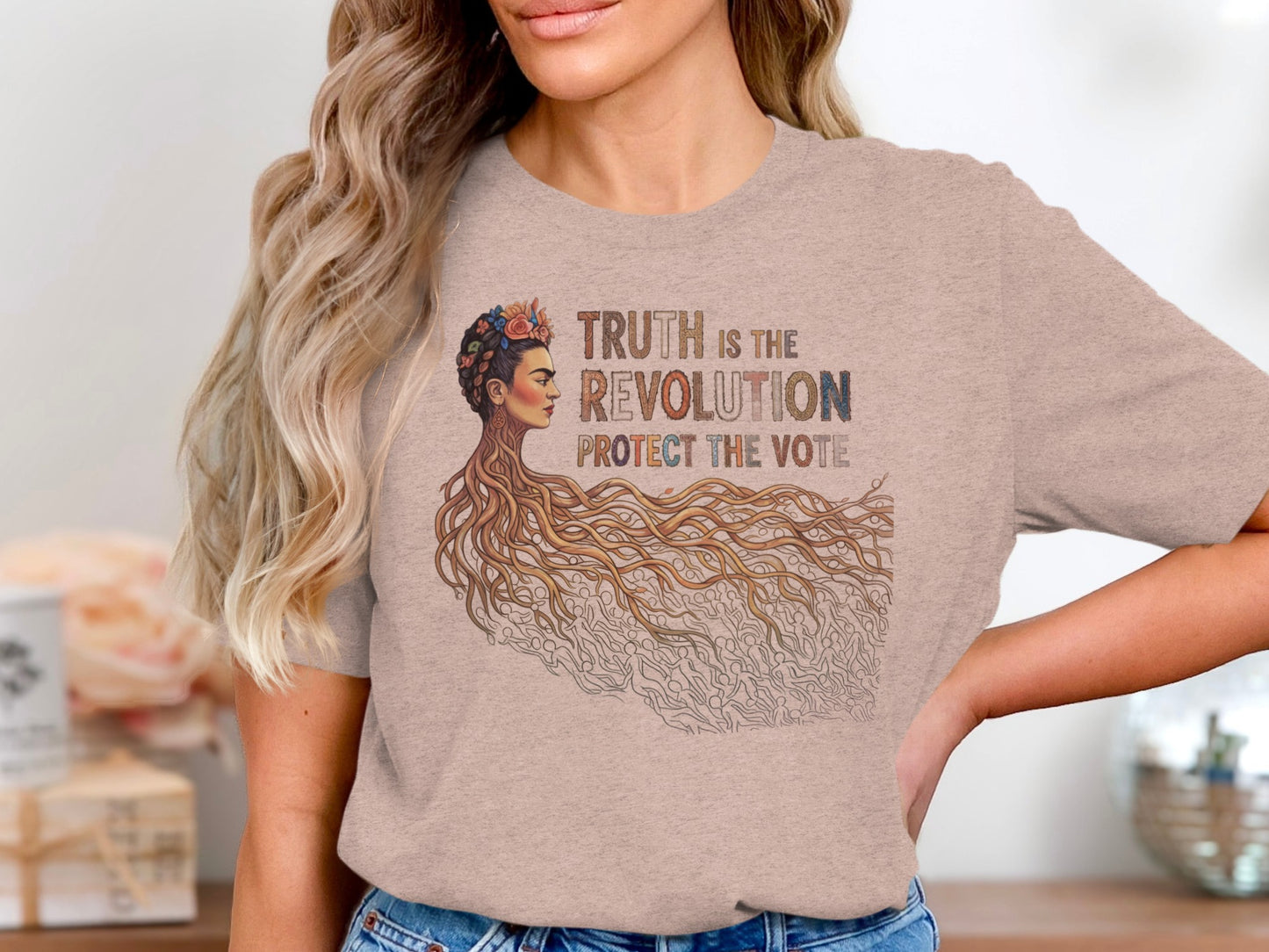 Truth Is The Revolution Protect The Vote T-Shirt product