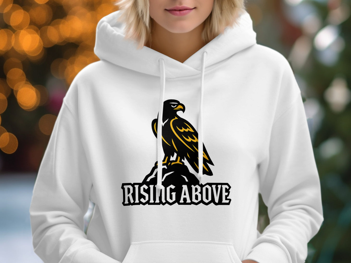 Rising Above Bald Eagle Hoodie product