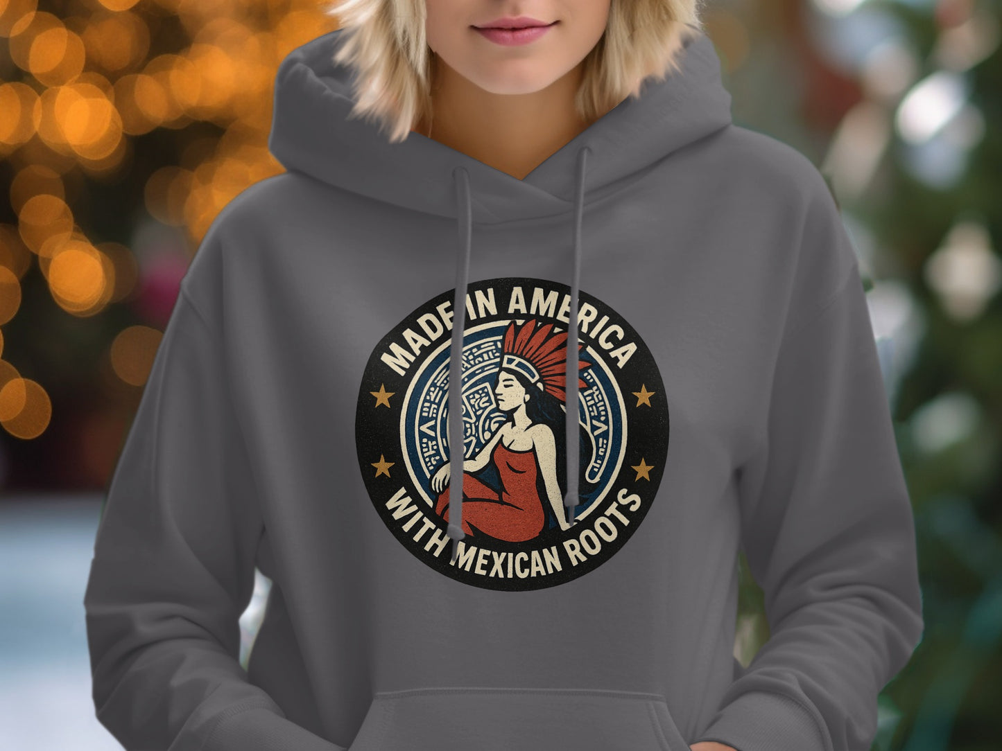 Made in America with Mexican Roots Hoodie product