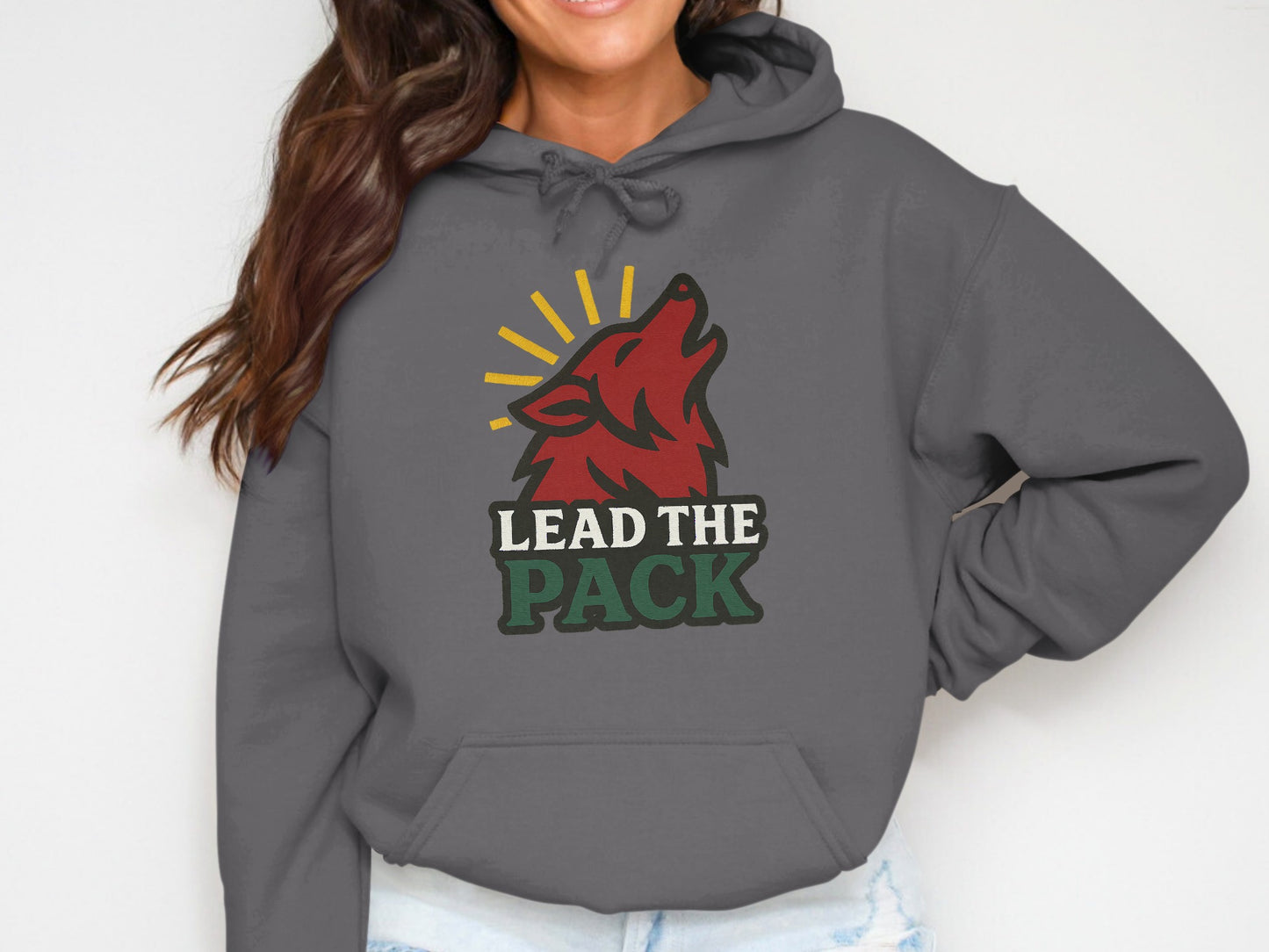Lead The Pack Graphic Design Hoodie product