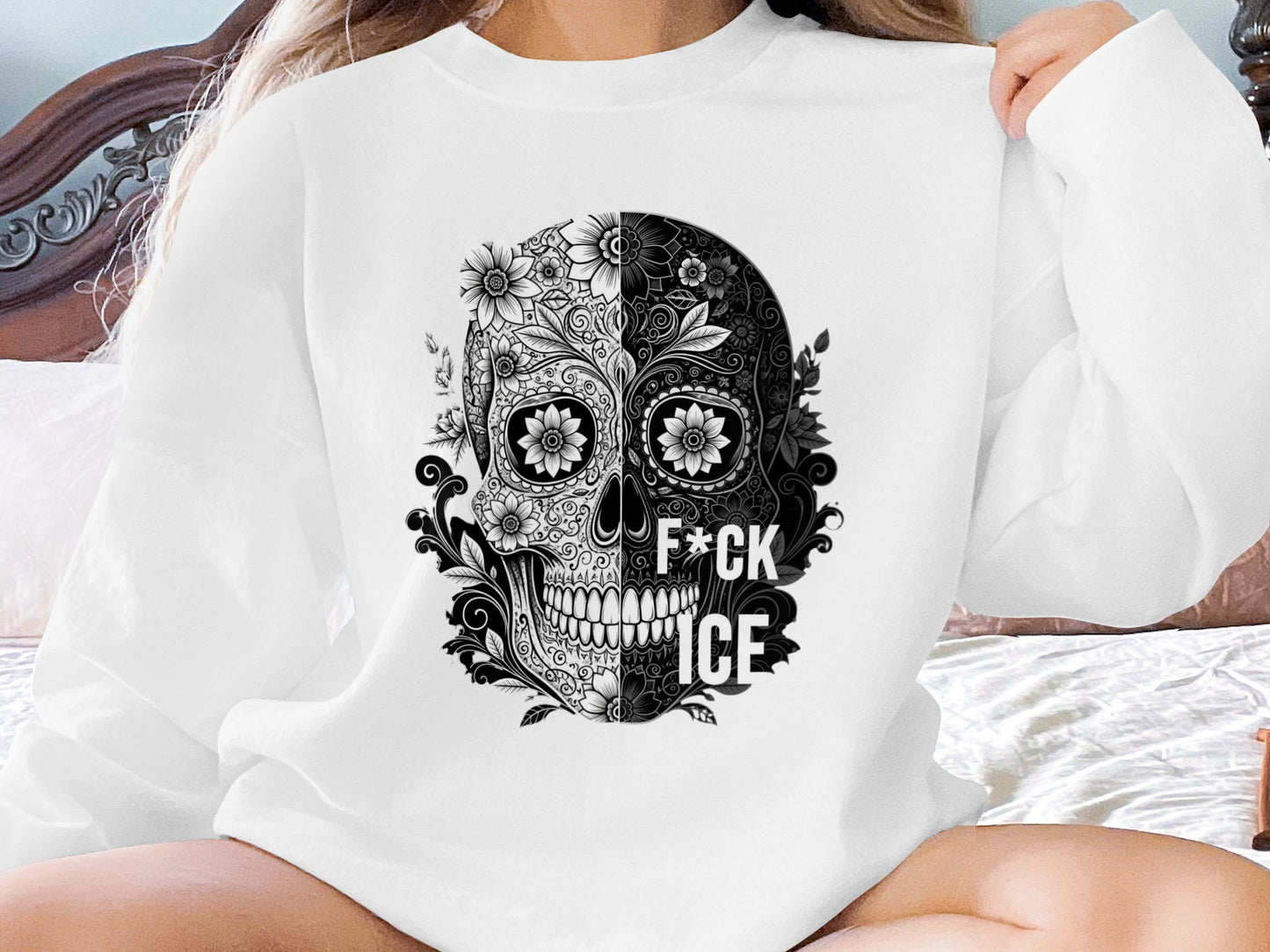 Sugar Skull F*ck Ice Graphic Sweatshirt product type