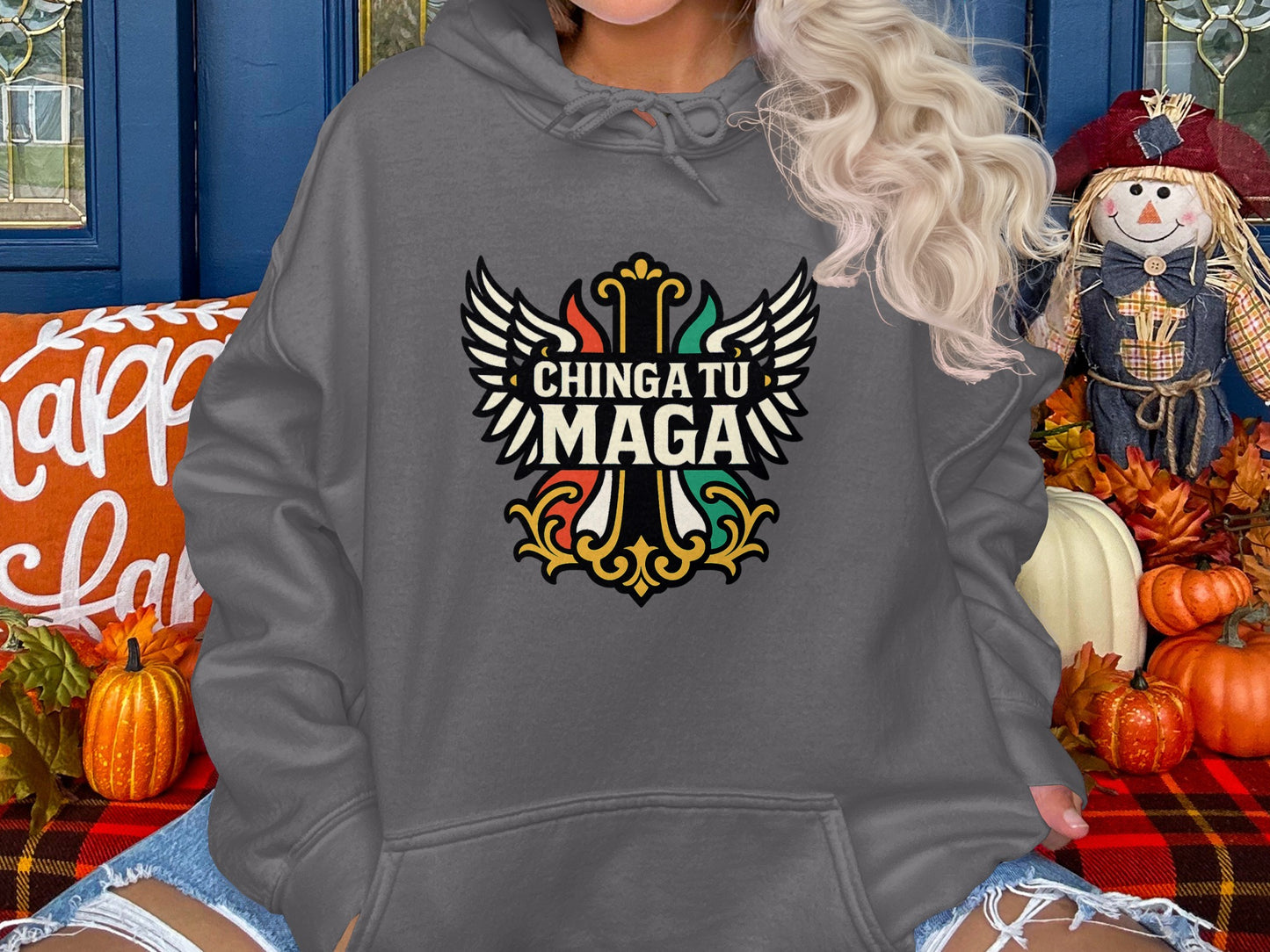 Chinga Tu Maga Graphic Hoodie Sweatshirt product