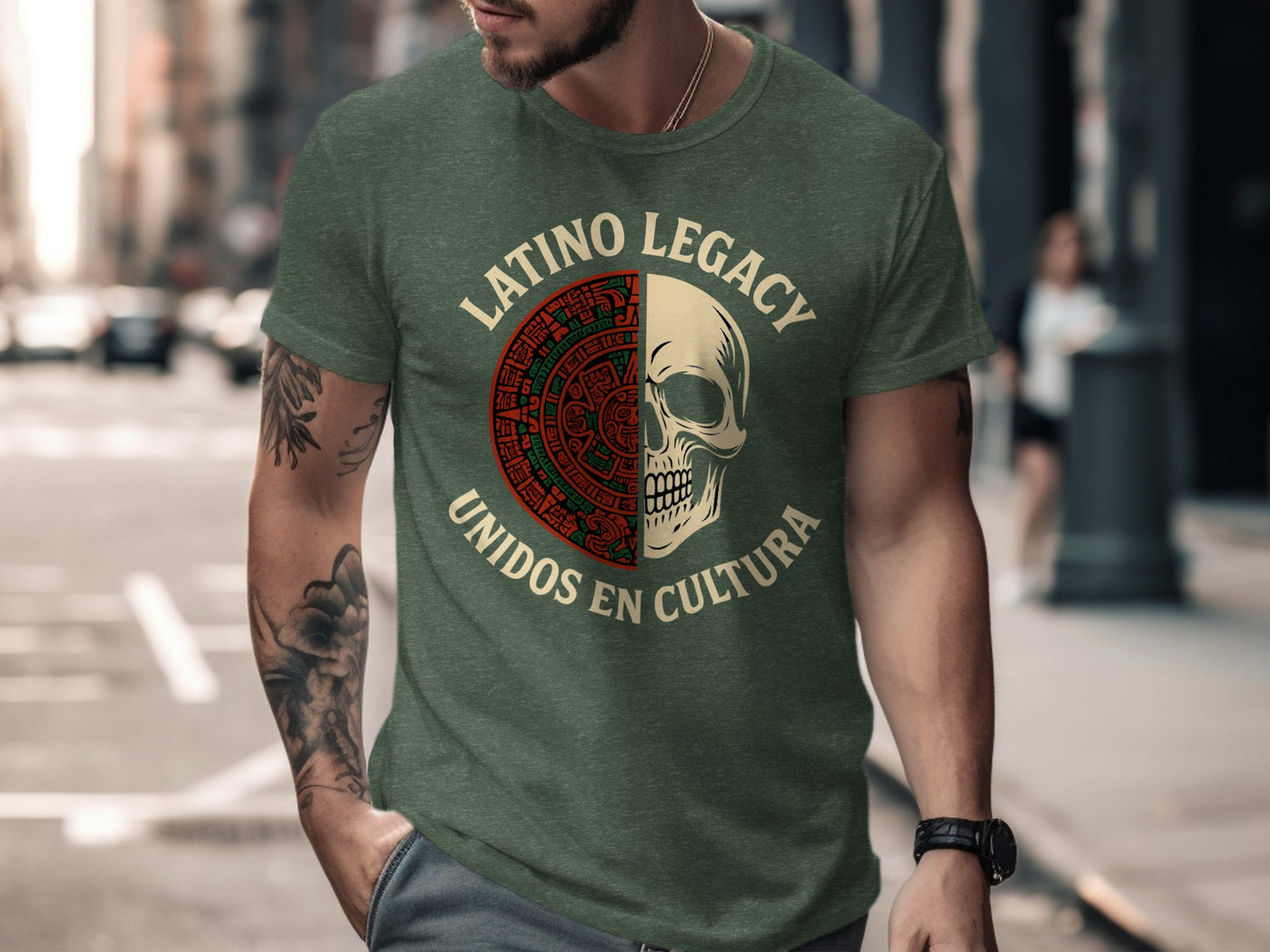 Latino Legacy Unidos en Cultura Graphic Shirt product