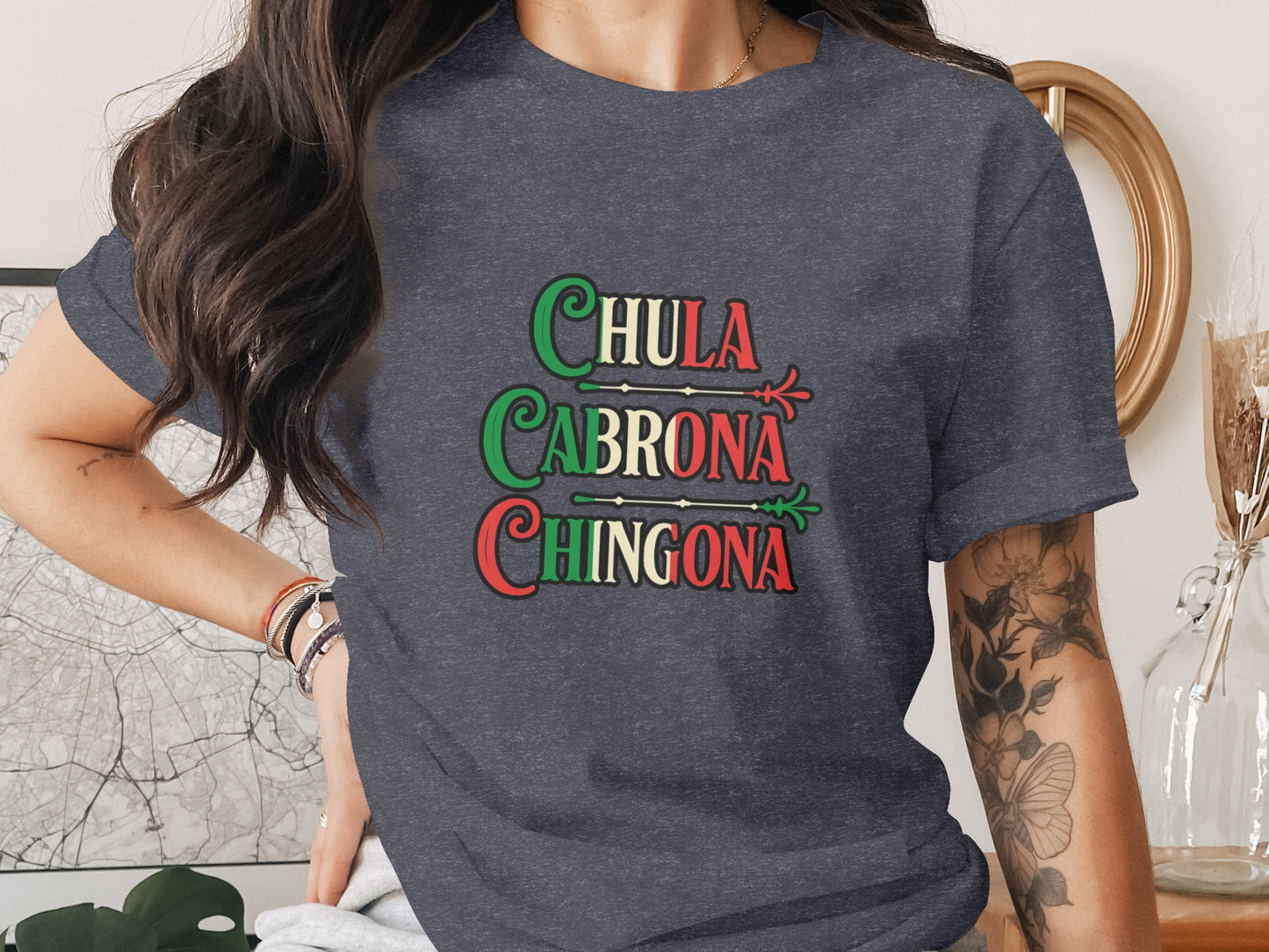 Chula Cabrona Chingona Graphic T-Shirt product type
