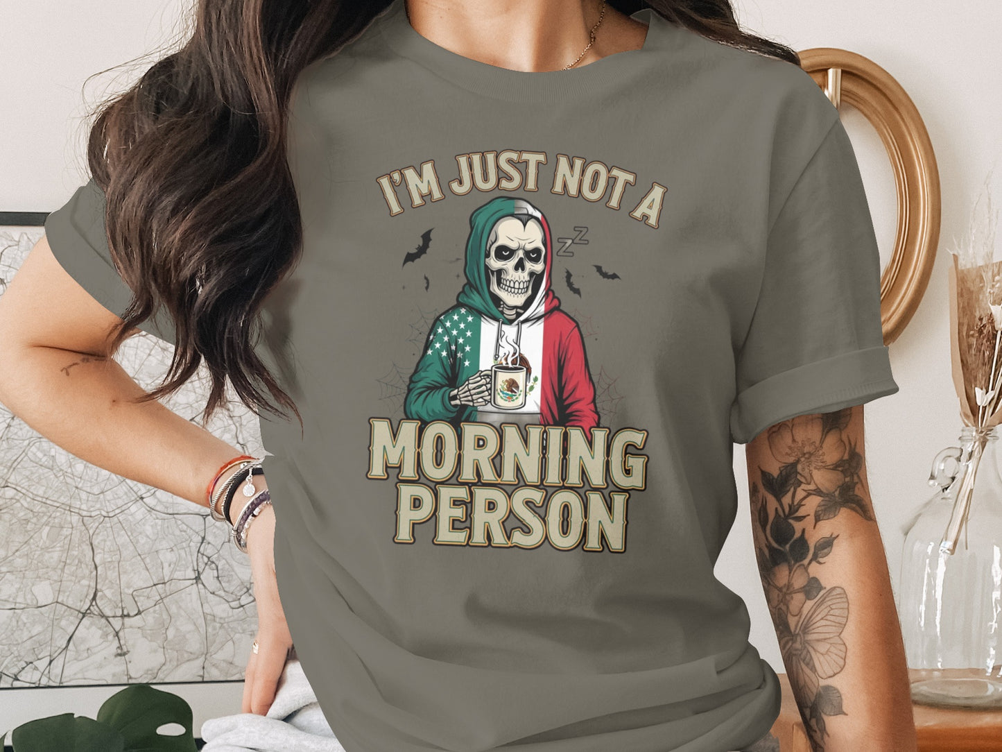 I'm Just Not a Morning Person Skeleton product