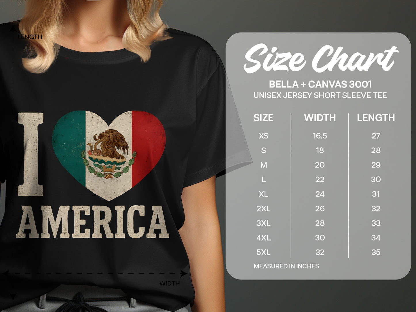 I Love America Unisex Jersey Short Sleeve Tee product type
