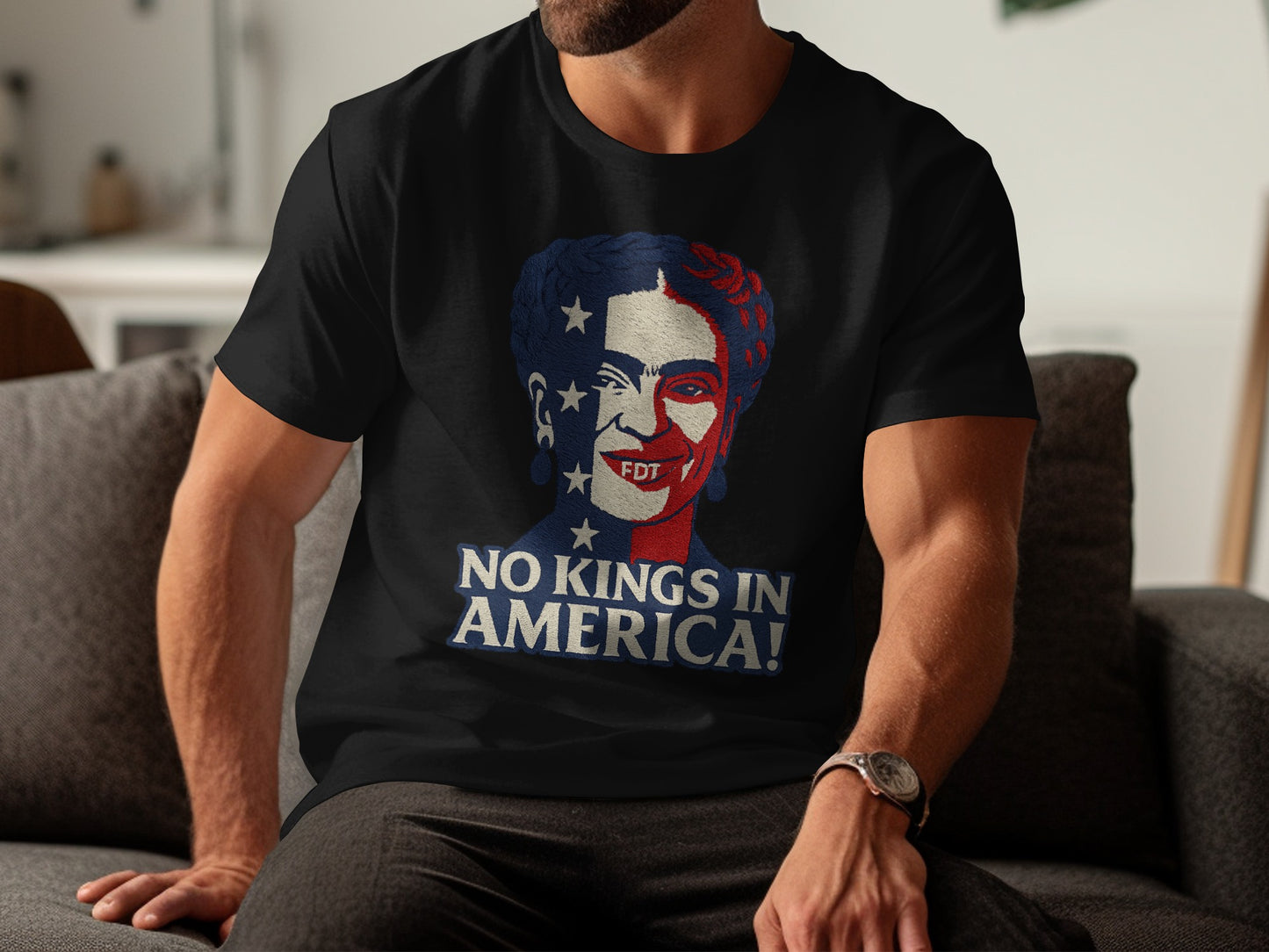 No Kings in America Graphic T-shirt product