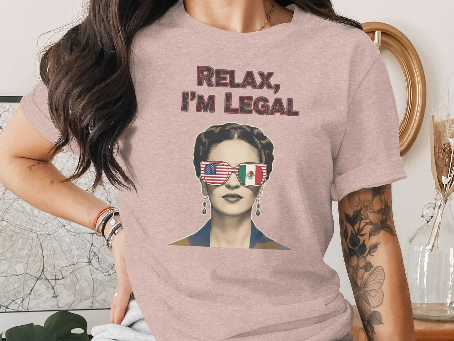 Relax I'm Legal Graphic T-Shirt Women Apparel product type