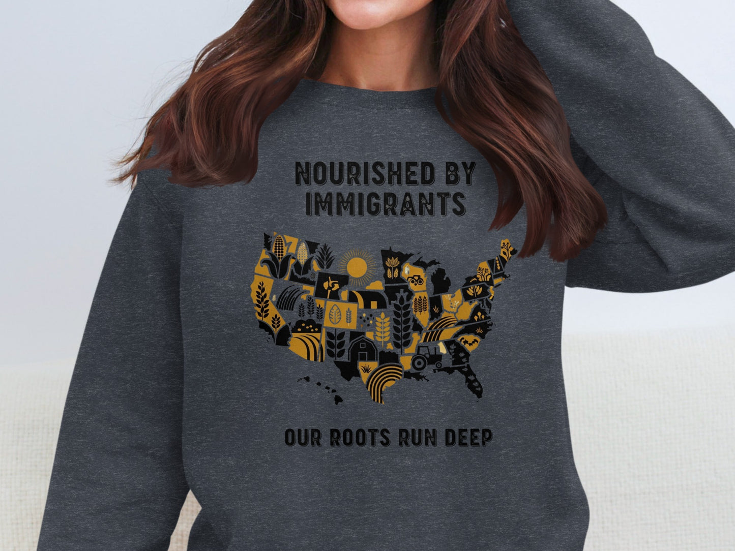 Nourished by Immigrants Our Roots Run Deep product type