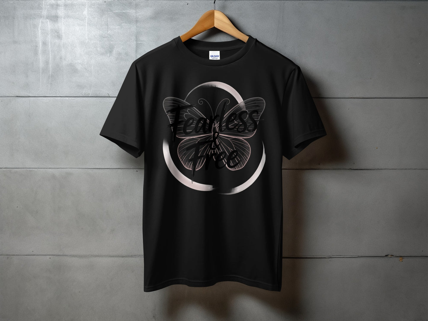 Fearless Butterfly Graphic Print T-shirt product