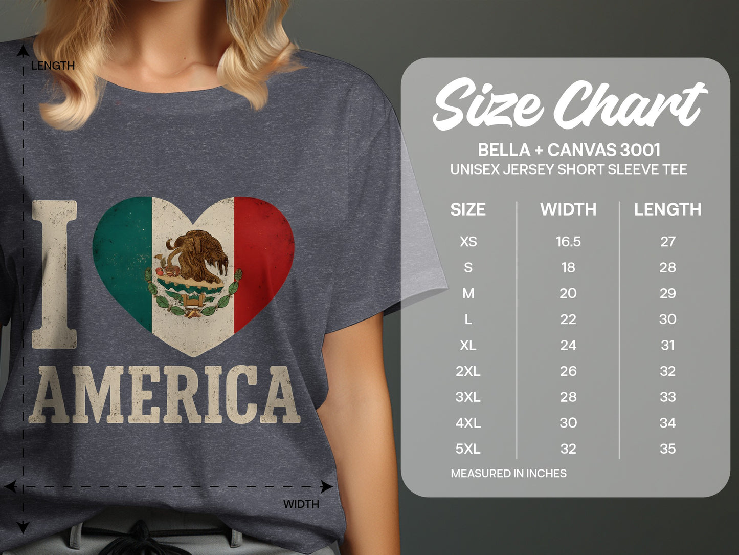 I Love America Unisex Jersey Short Sleeve Tee product type