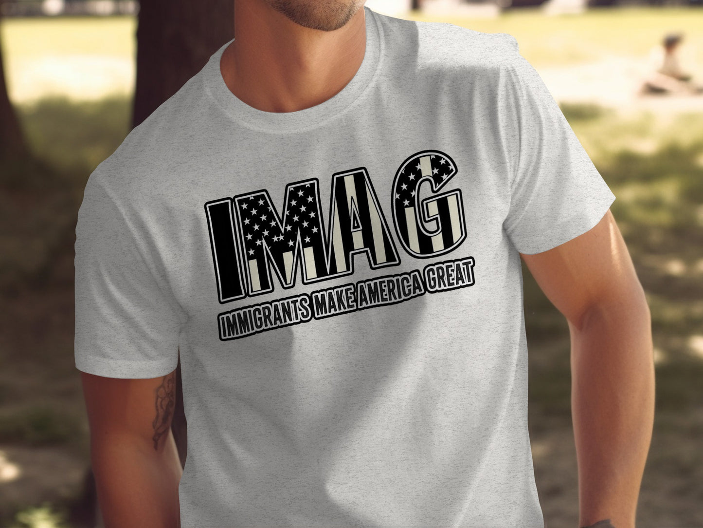Immigrants Make America Great IMAG T-shirt product type