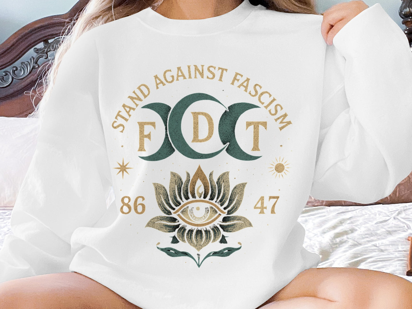 Stand Against Fascism FDT 86 47 Sweatshirt product type