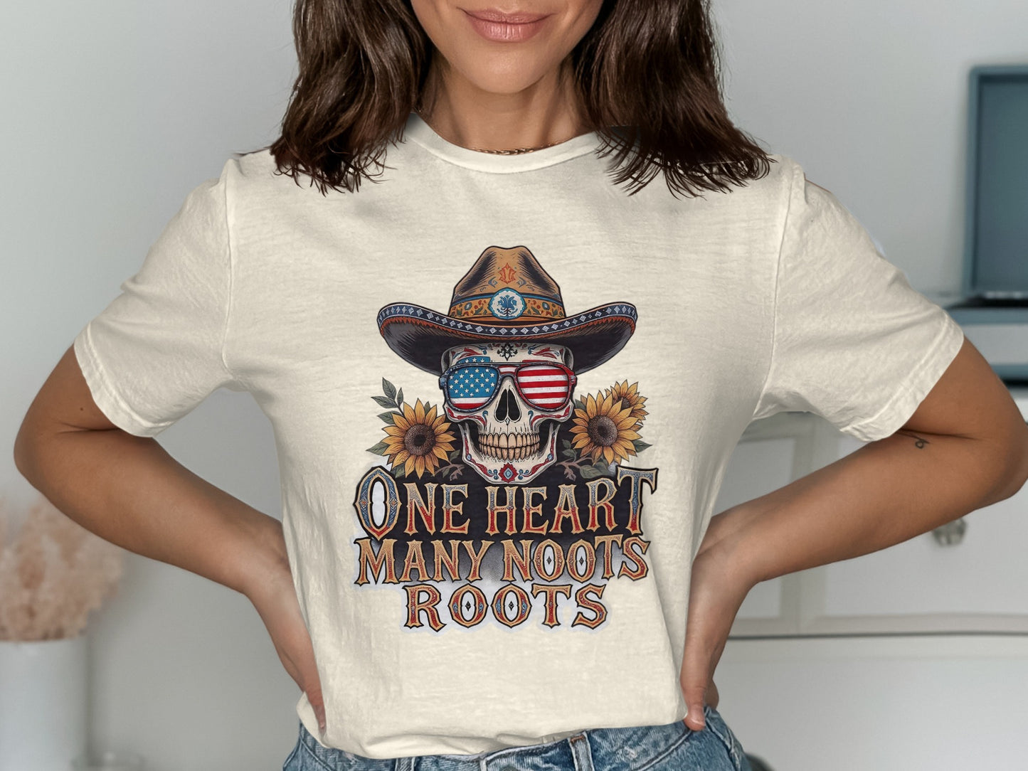 One Heart Many Roots Graphic Tee product