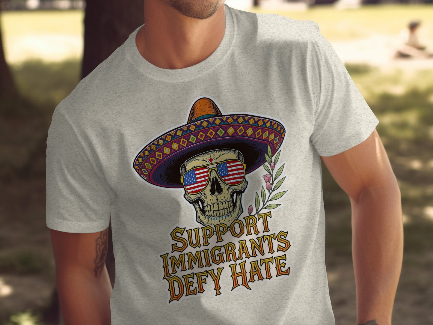 Support Immigrants Defy Hate T-shirt product type