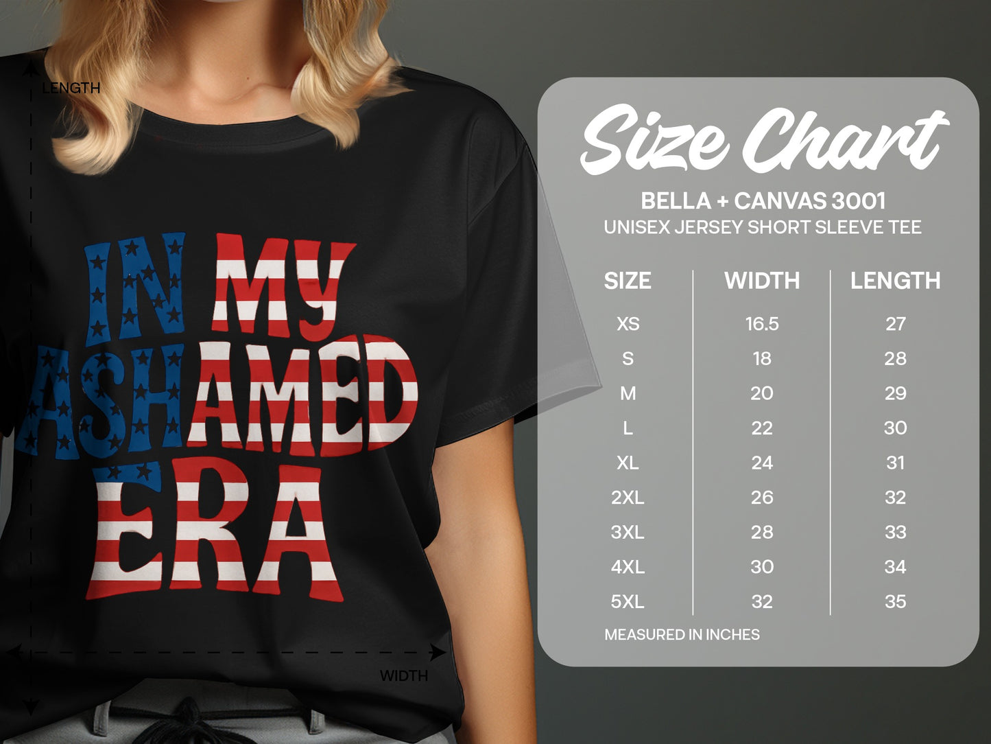 In My Ashamed Era Graphic Shirt product type