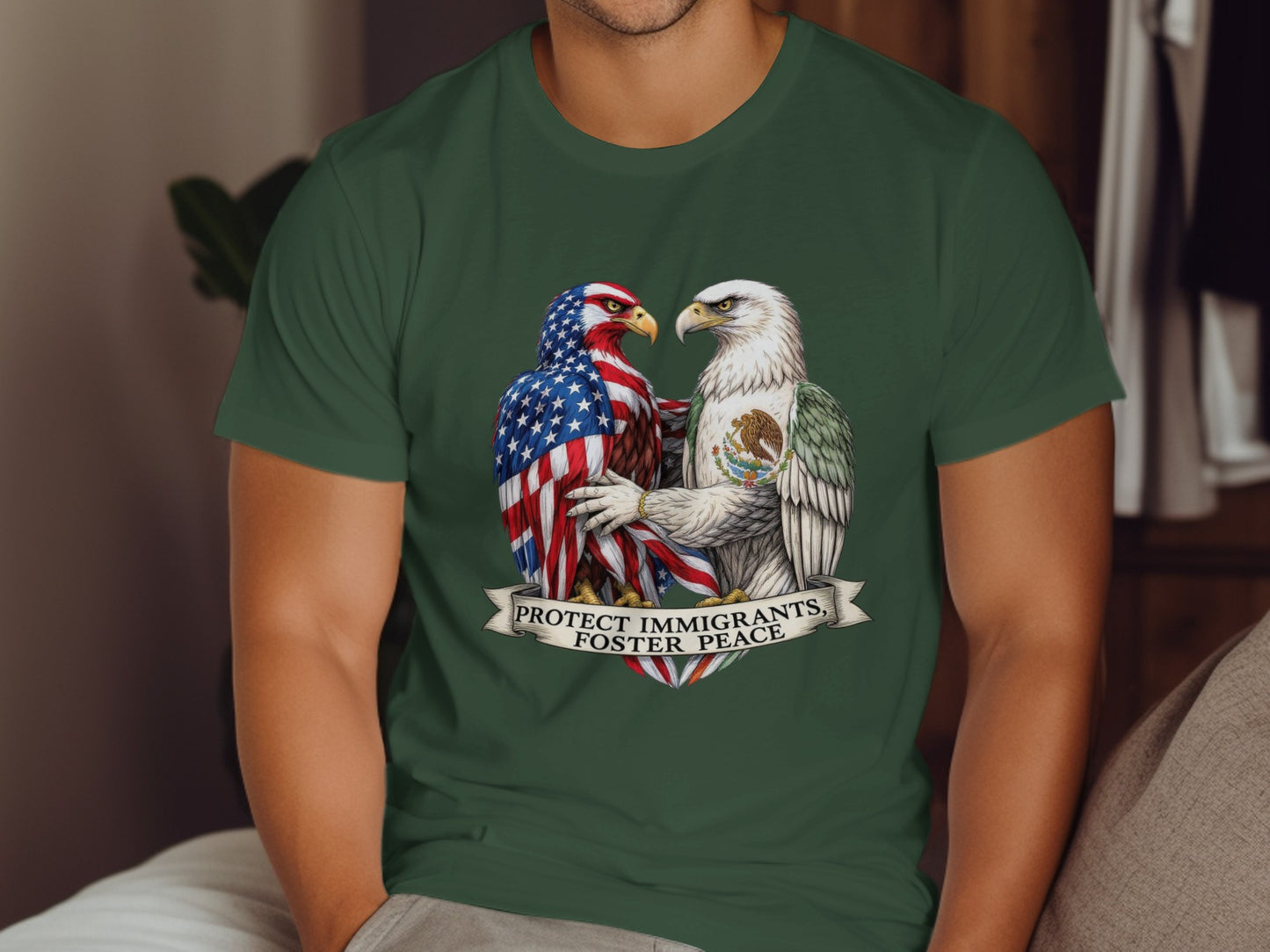 Protect Immigrants Foster Peace T-shirt product