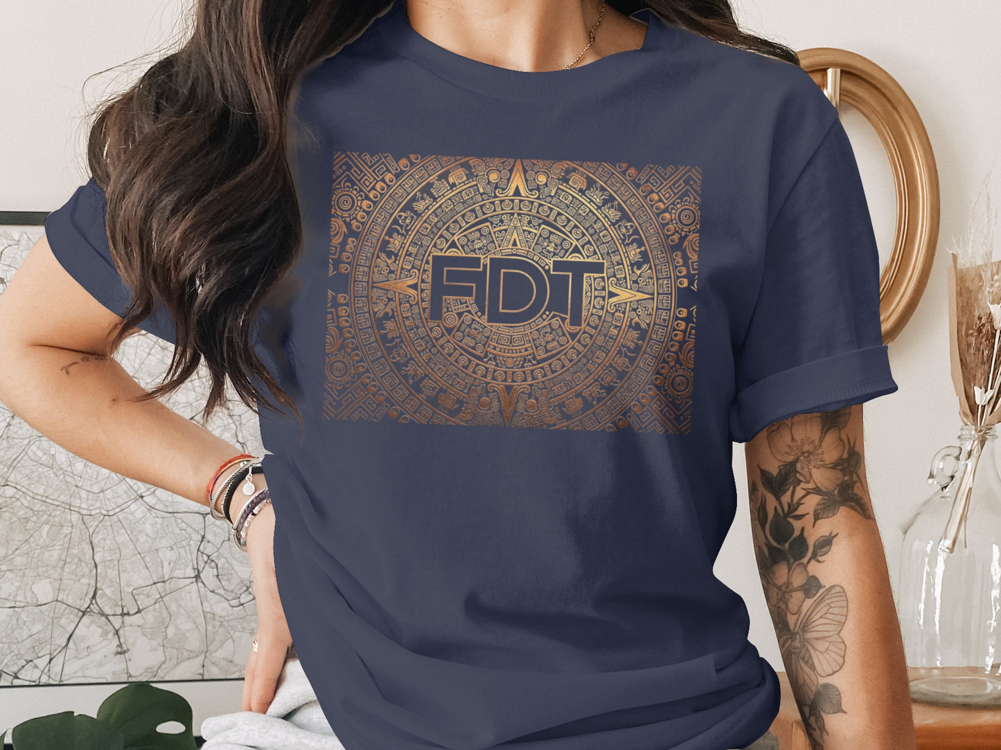 Fashionable FDT Graphic Design Tee product type