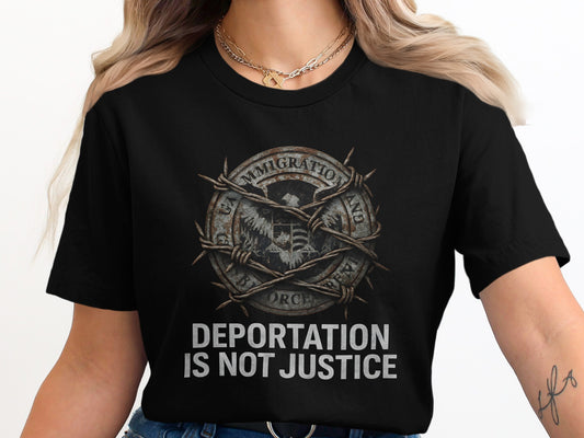 Deportation Is Not Justice Graphic T-Shirt product