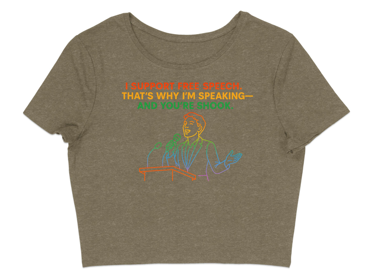 I Support Free Speech Inspirational Speech product