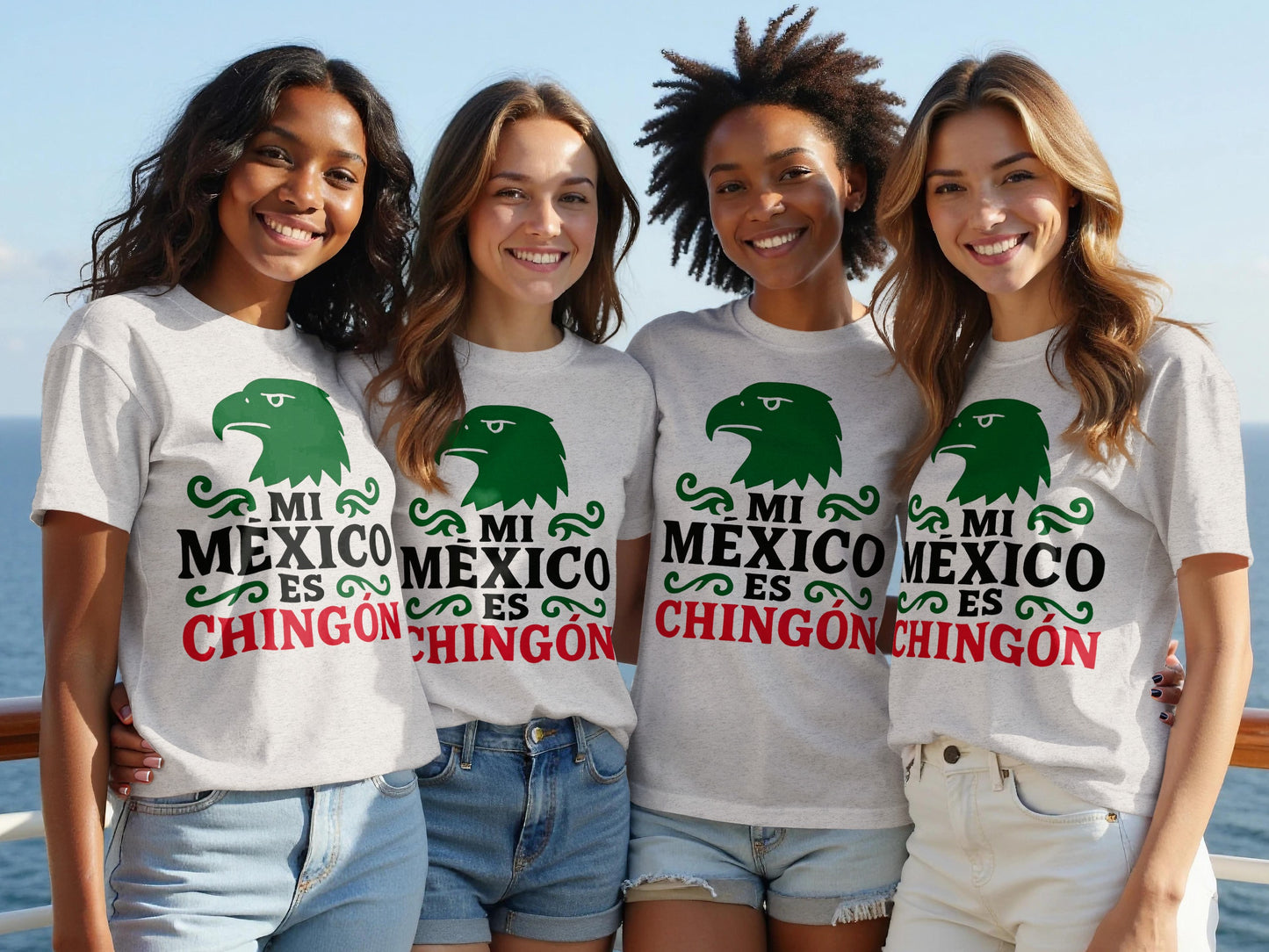 Mi Mexico Es Chingon Graphic T-Shirt product type