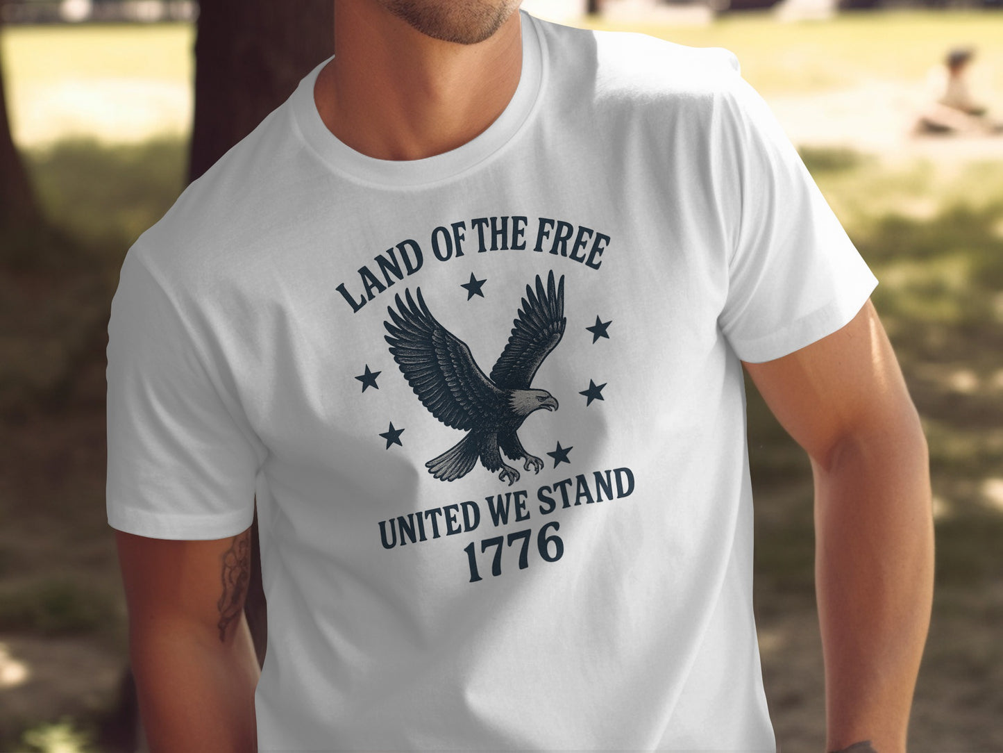 Land of the Free United We Stand 1776 Shirt product