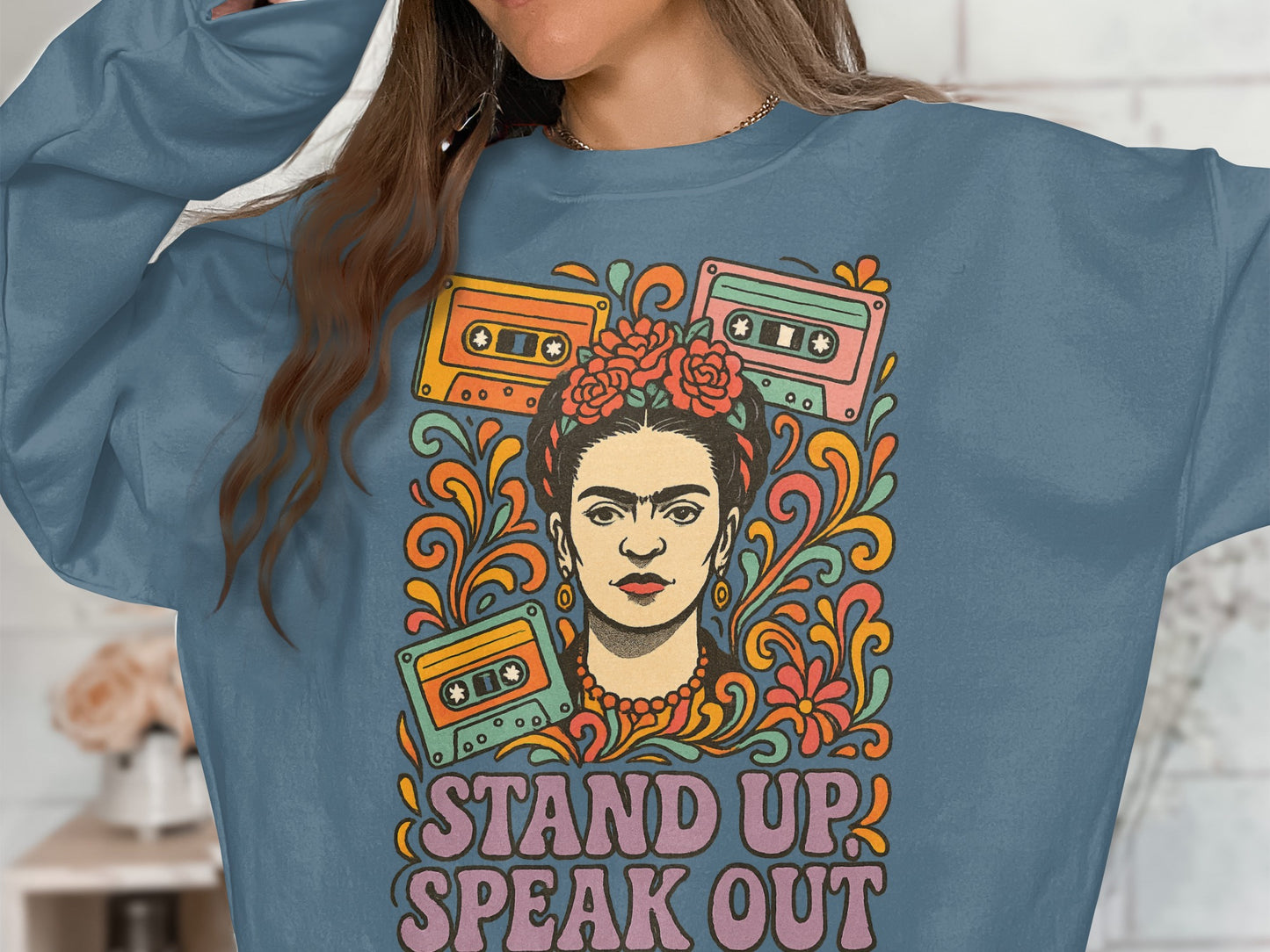 Stand Up Speak Out Graphic Sweatshirt For Sale
