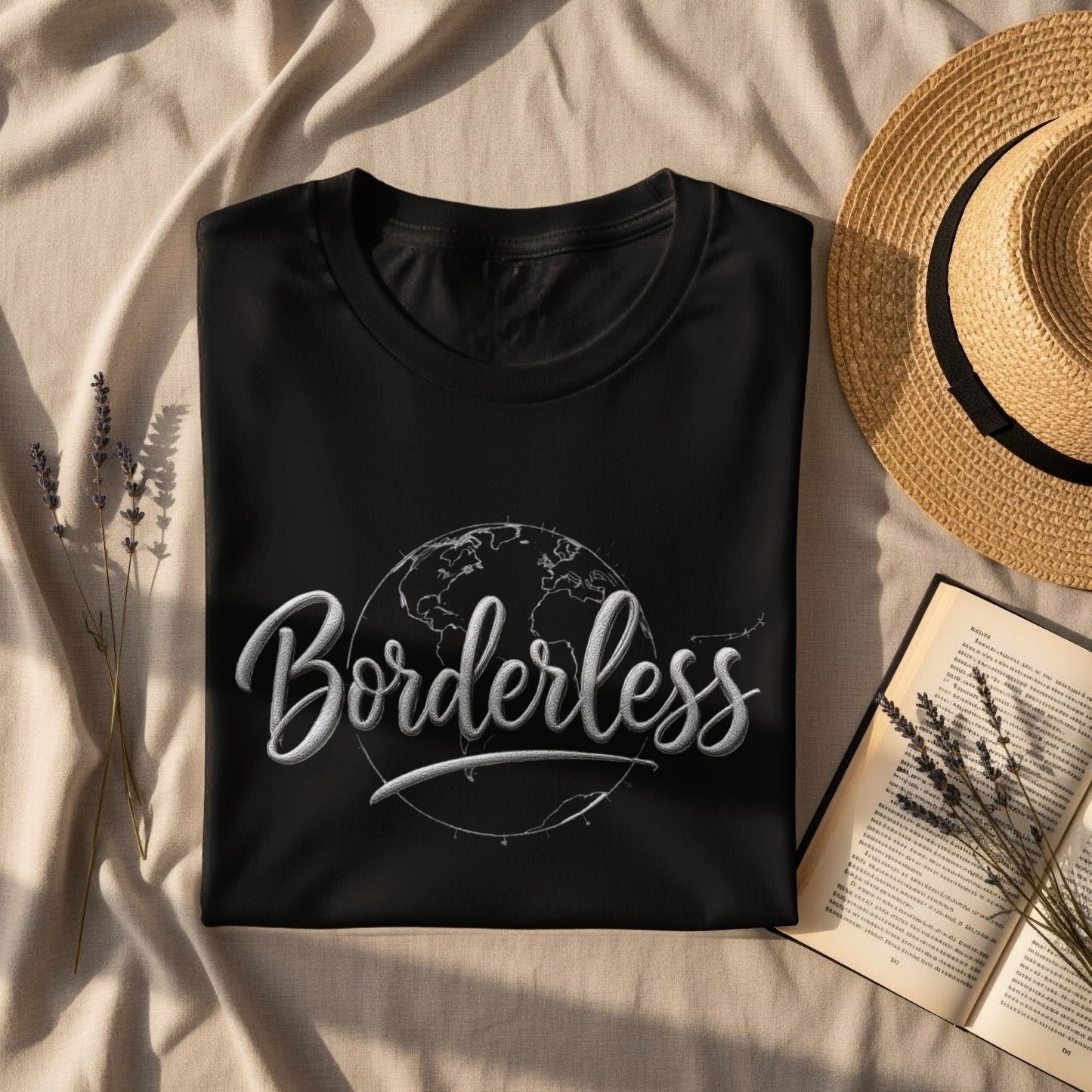 Borderless World Design Fashionable Trendy T-shirt product