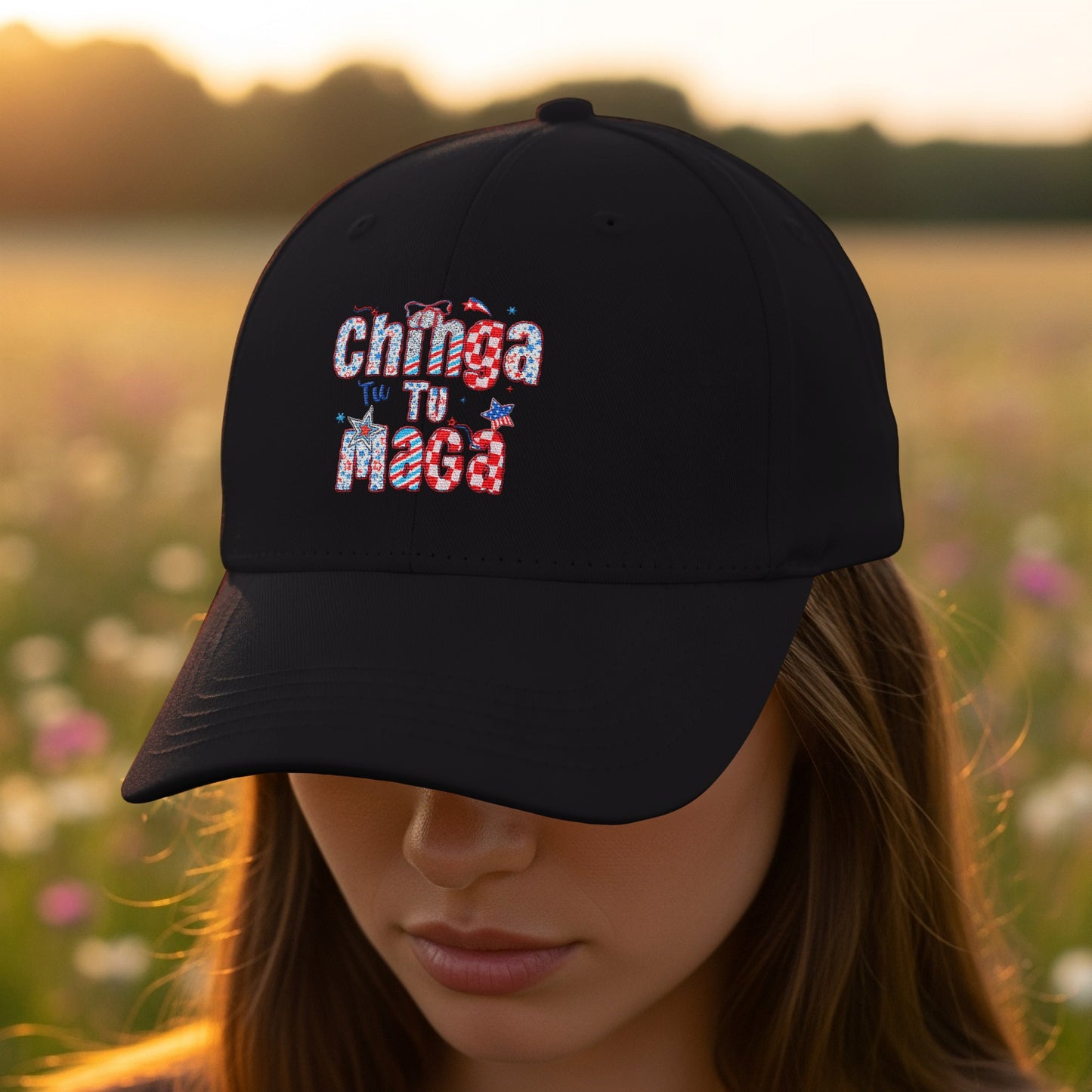 Chinga Tu Masc Era Embroidered Premium Cap product