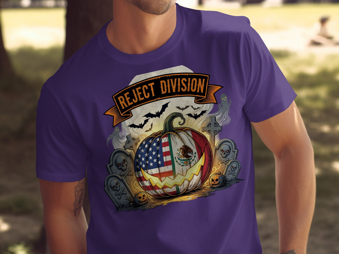 Reject Division Halloween Themed T-Shirt product
