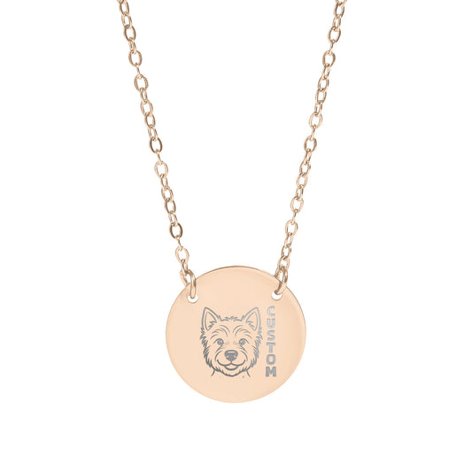 Adorable Dog Personalized Necklace Custom Creation