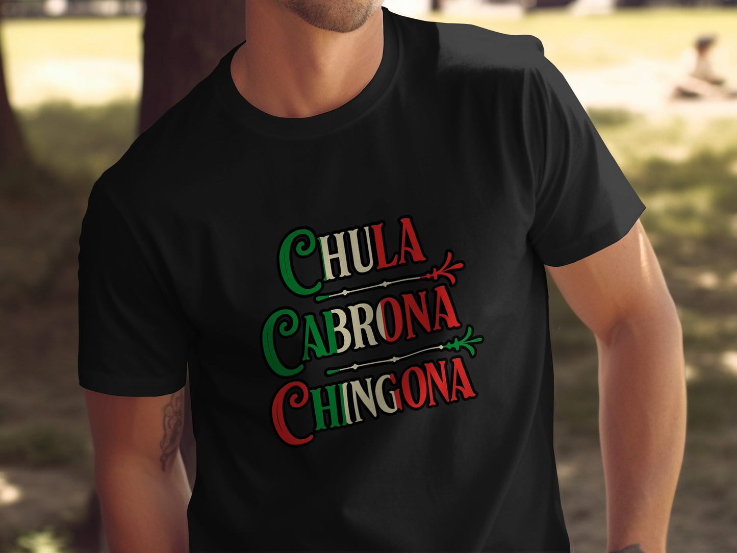 Chula Cabrona Chingona Graphic Tee Shirt product type