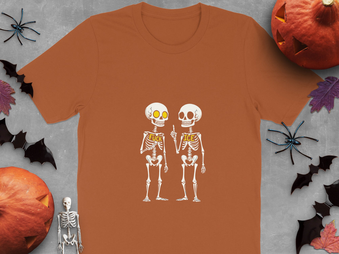 Halloween Skeletons T-Shirt Trick or Treat Product