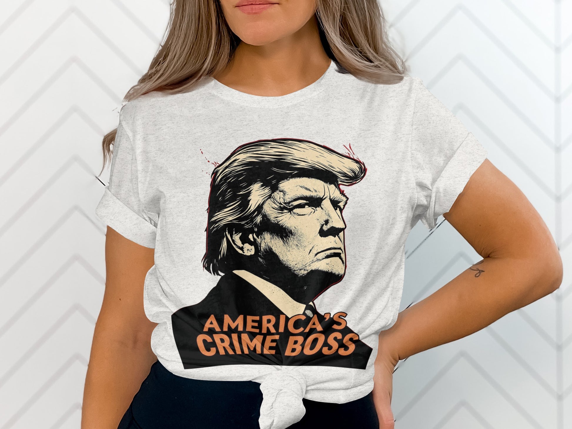 America's Crime Boss Graphic T-Shirt product type