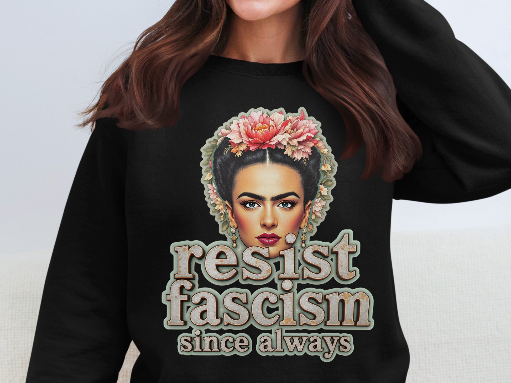 Resist Fascism Since Always sweatshirt