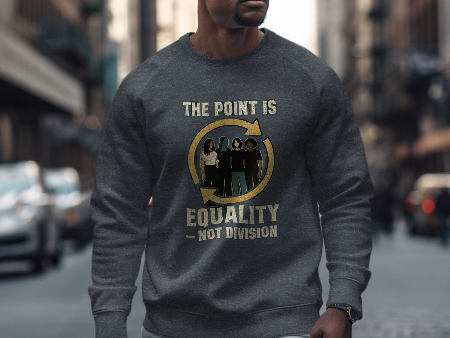 The Point Is Equality Not Division Sweatshirt product