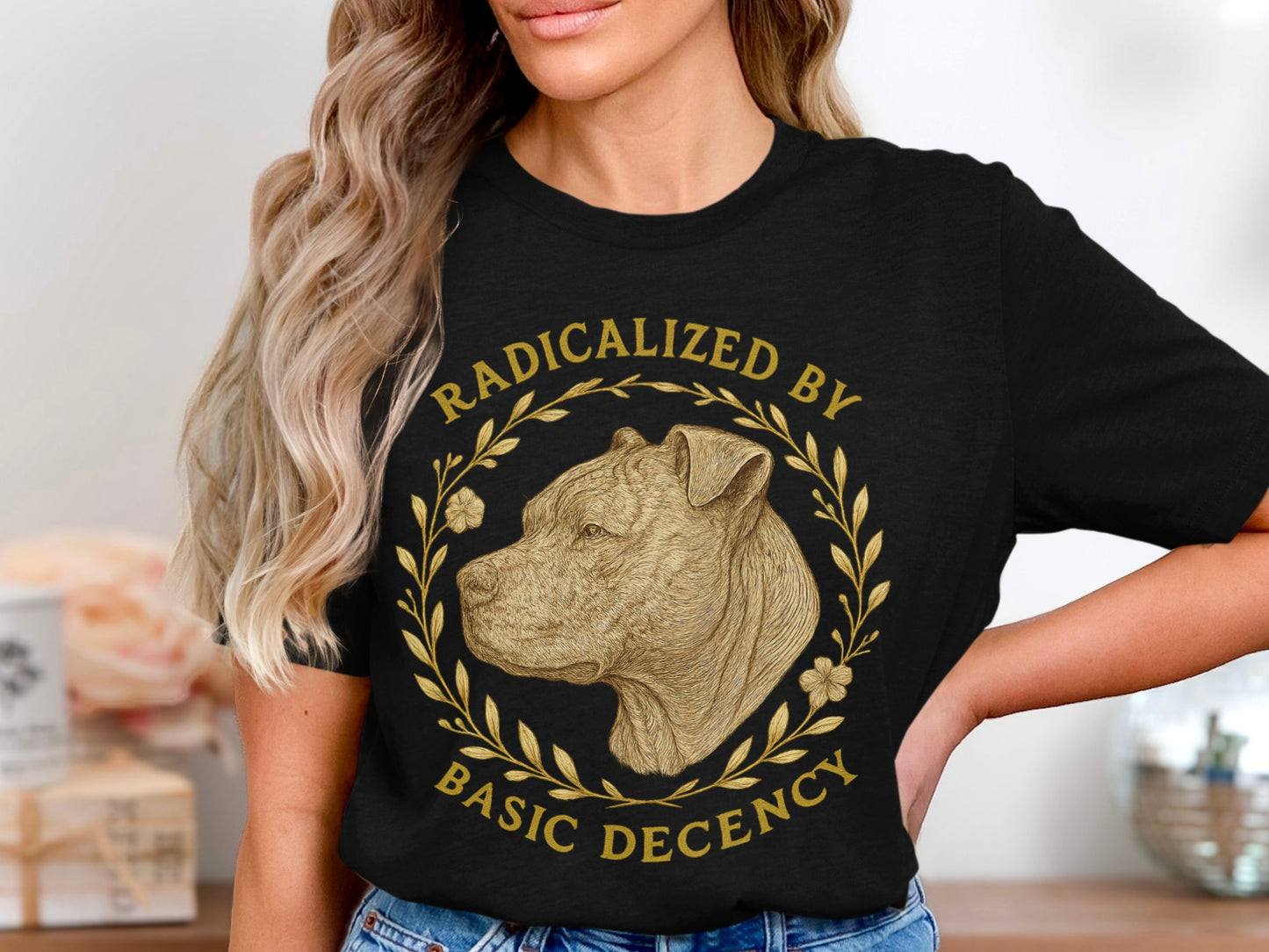 Radicalized by Basic Decency Graphic Tee product