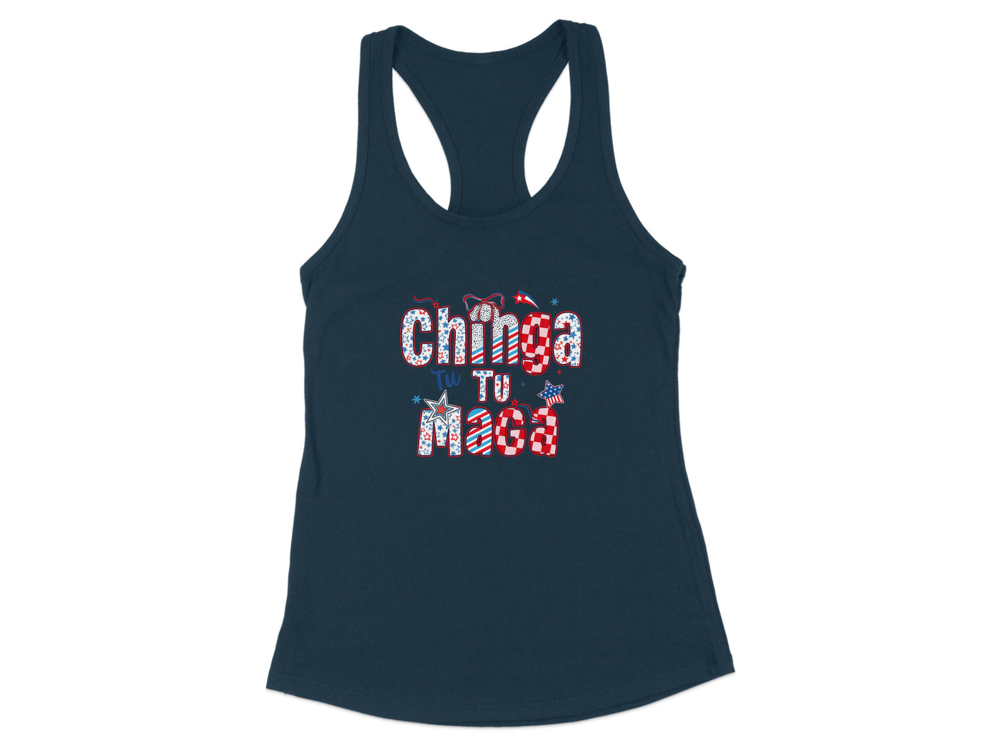 Chinga Tu Madre Graphic Tank Top Women Casual product