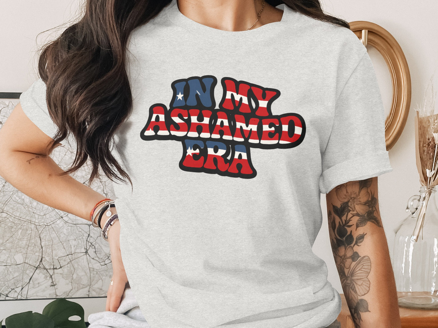In My Ashamed Era Graphic Statement Tee product