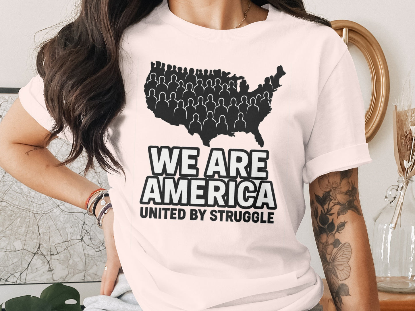 We Are America United By Struggle T-shirt product type