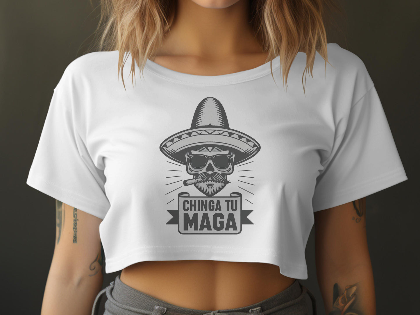 Chinga Tu Maga Sombrero Sunglasses Design product type