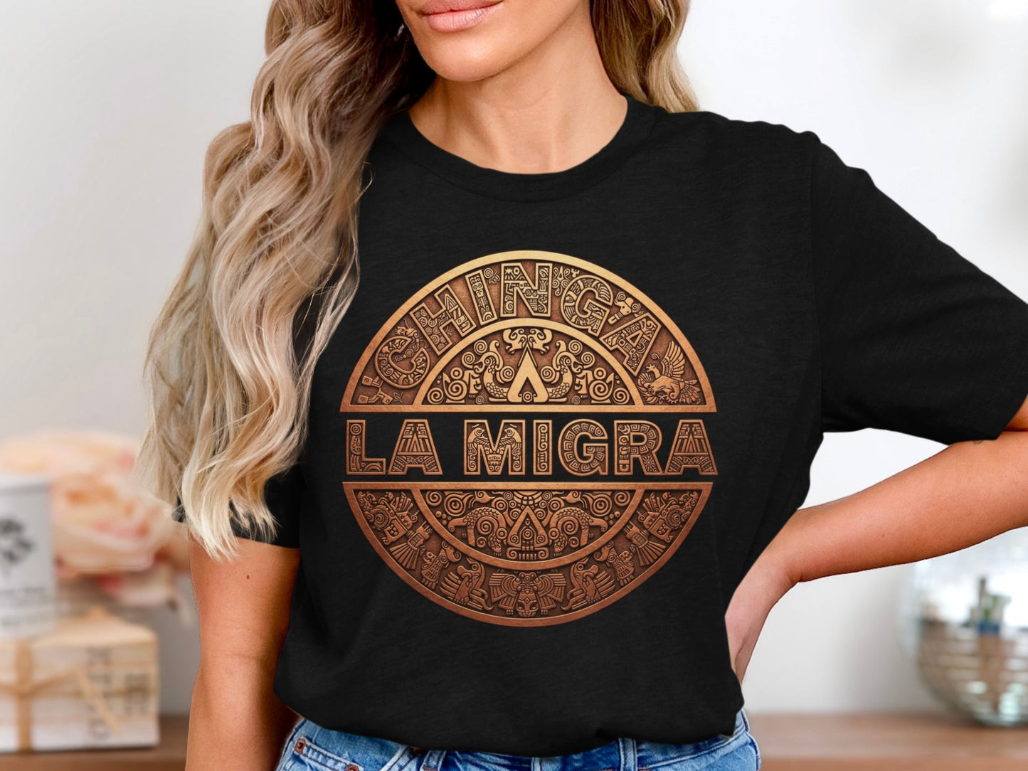Chinga La Migra Graphic Tee Statement Apparel product