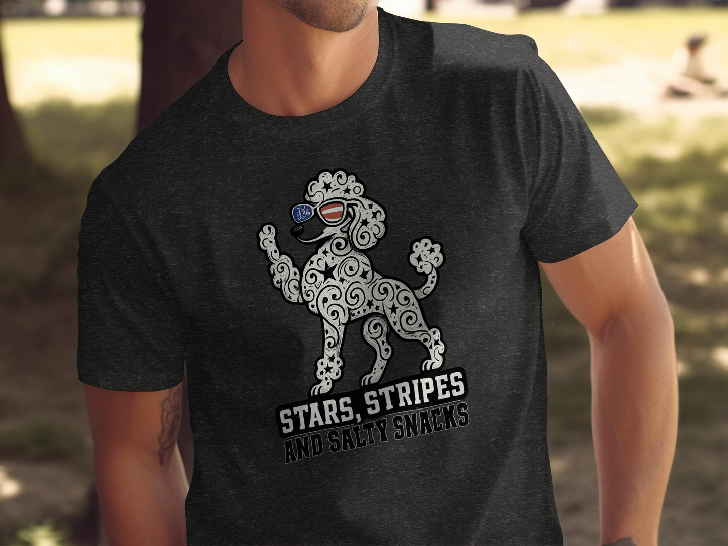 Stars Stripes and Salty Snacks T-Shirt product