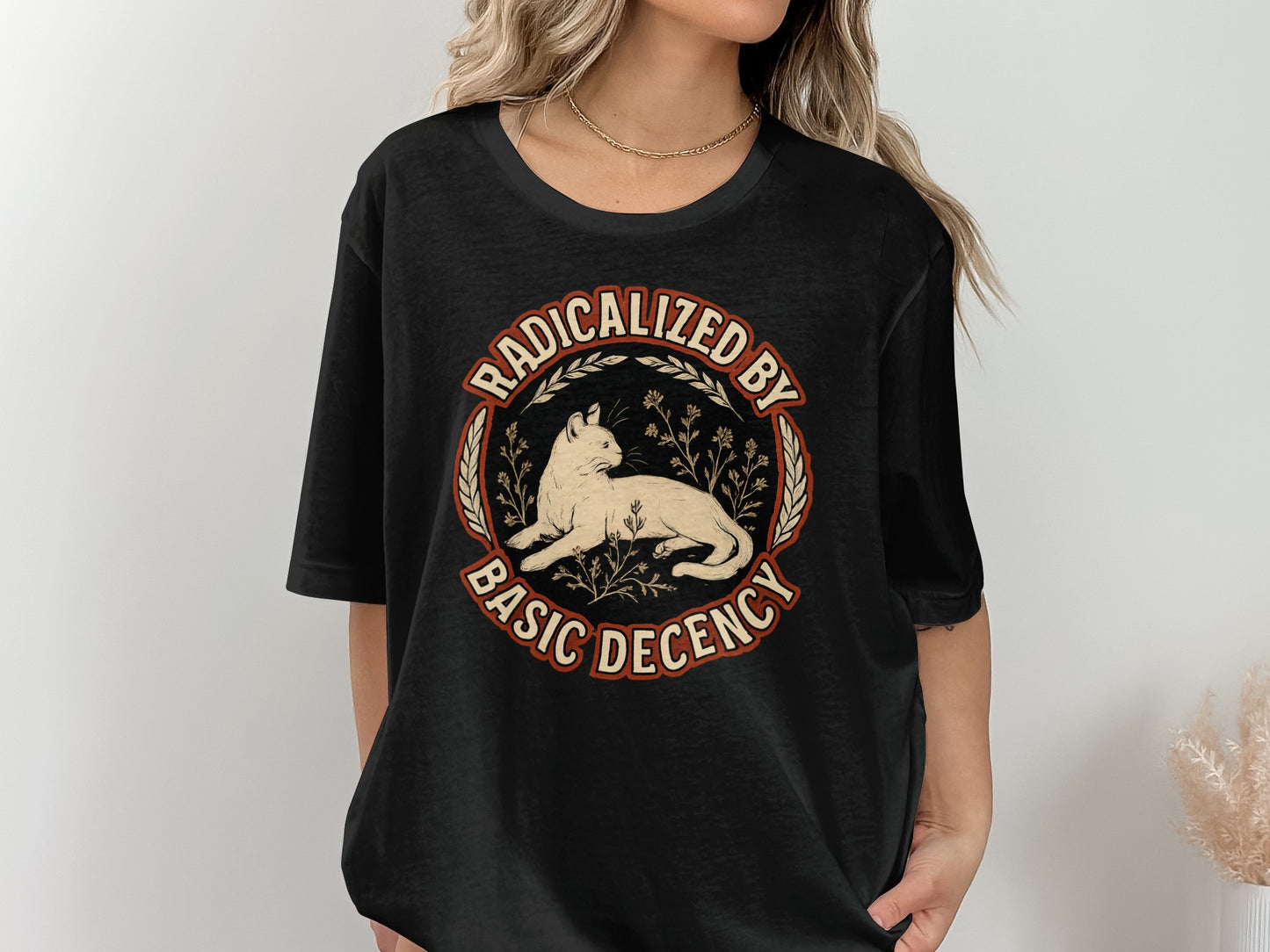 Radicalized By Basic Decency Graphic T-shirt product
