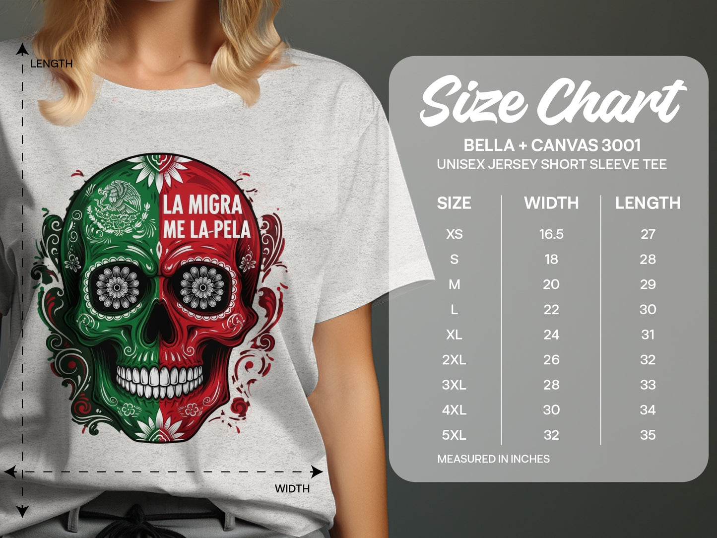 Vibrant Mexican Skull Graphic Tee product type