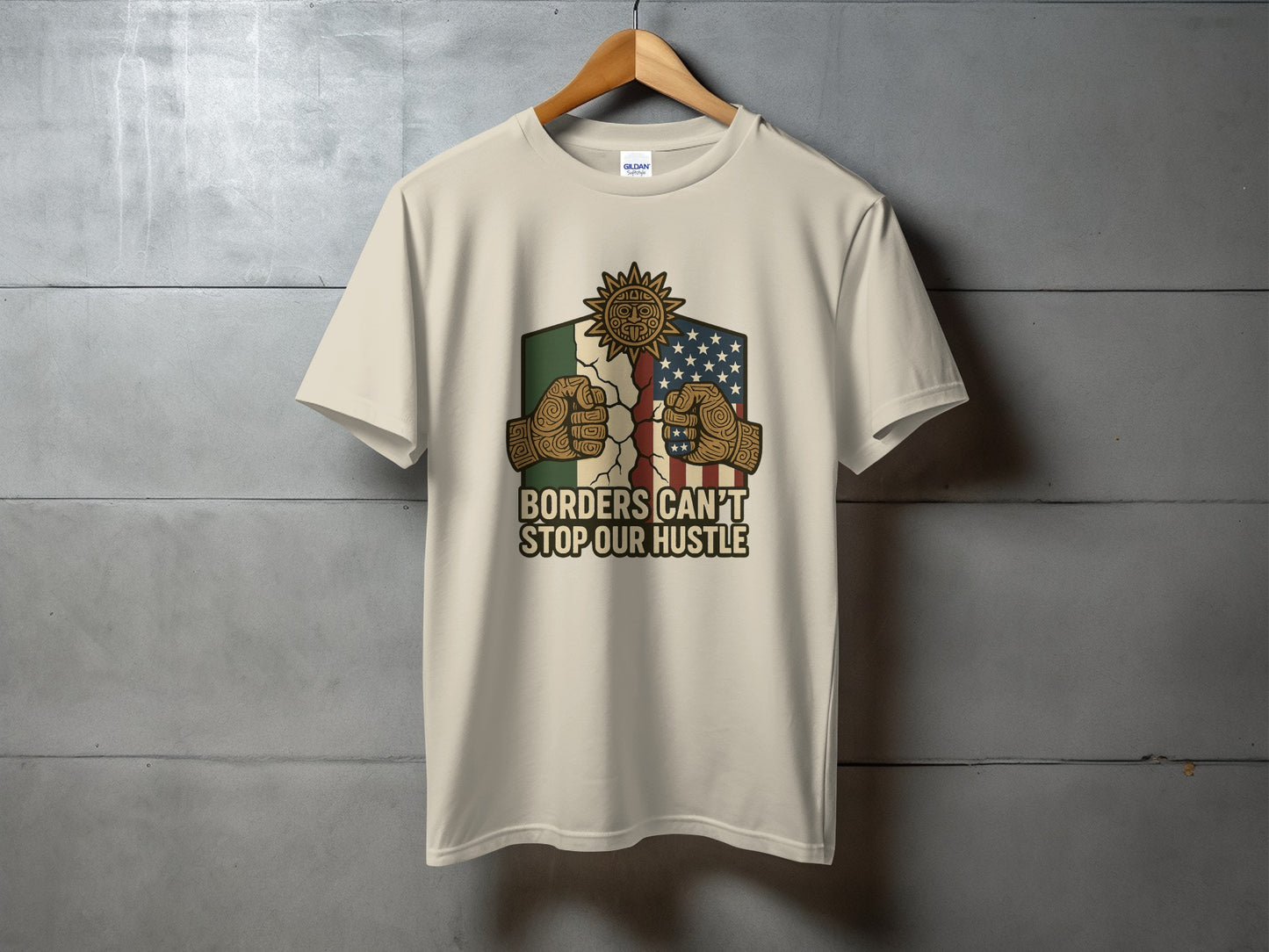 Borders Can't Stop Our Hustle T-Shirt product