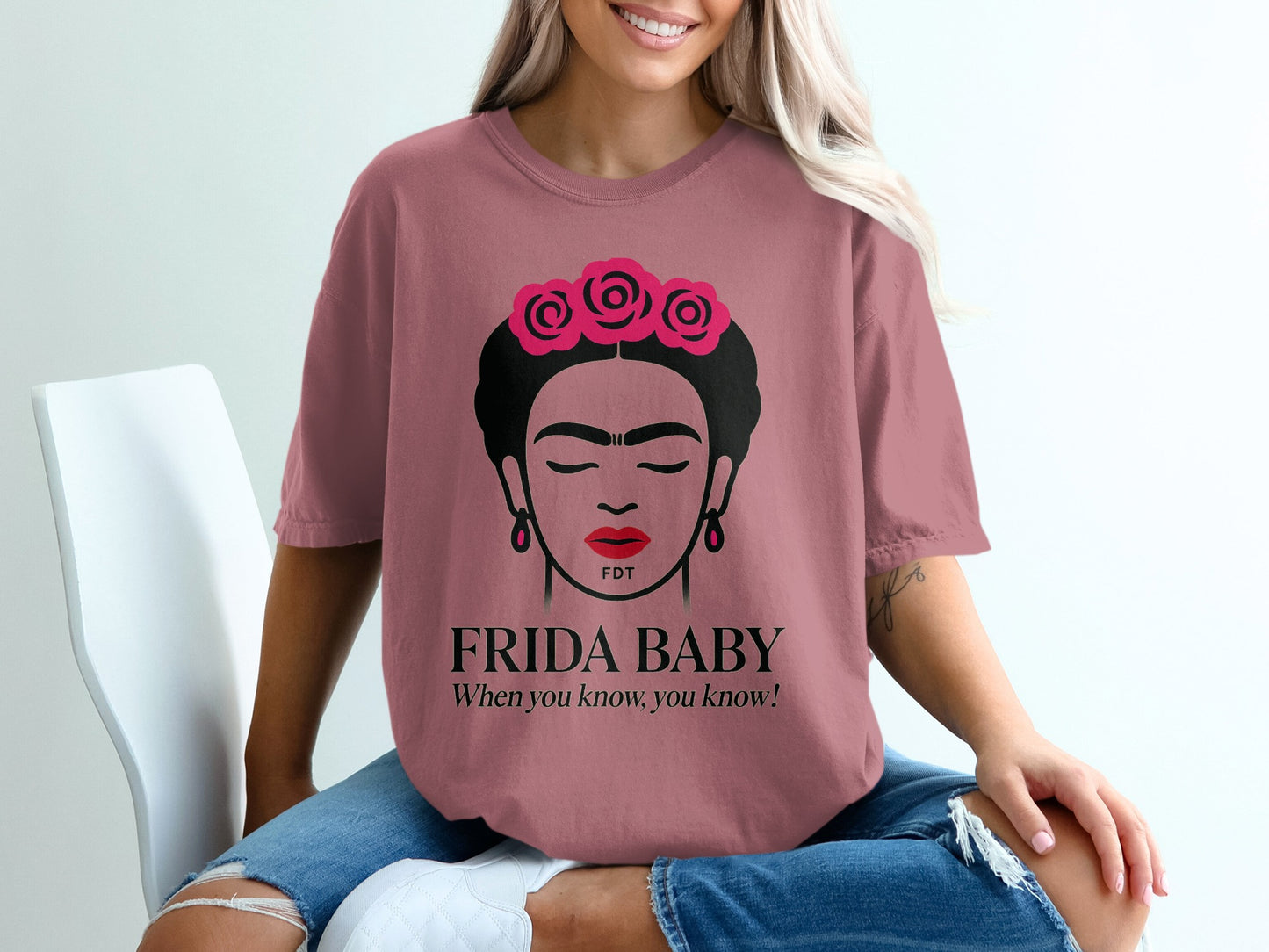 Frida Baby Graphic T-Shirt When You Know You Know product type